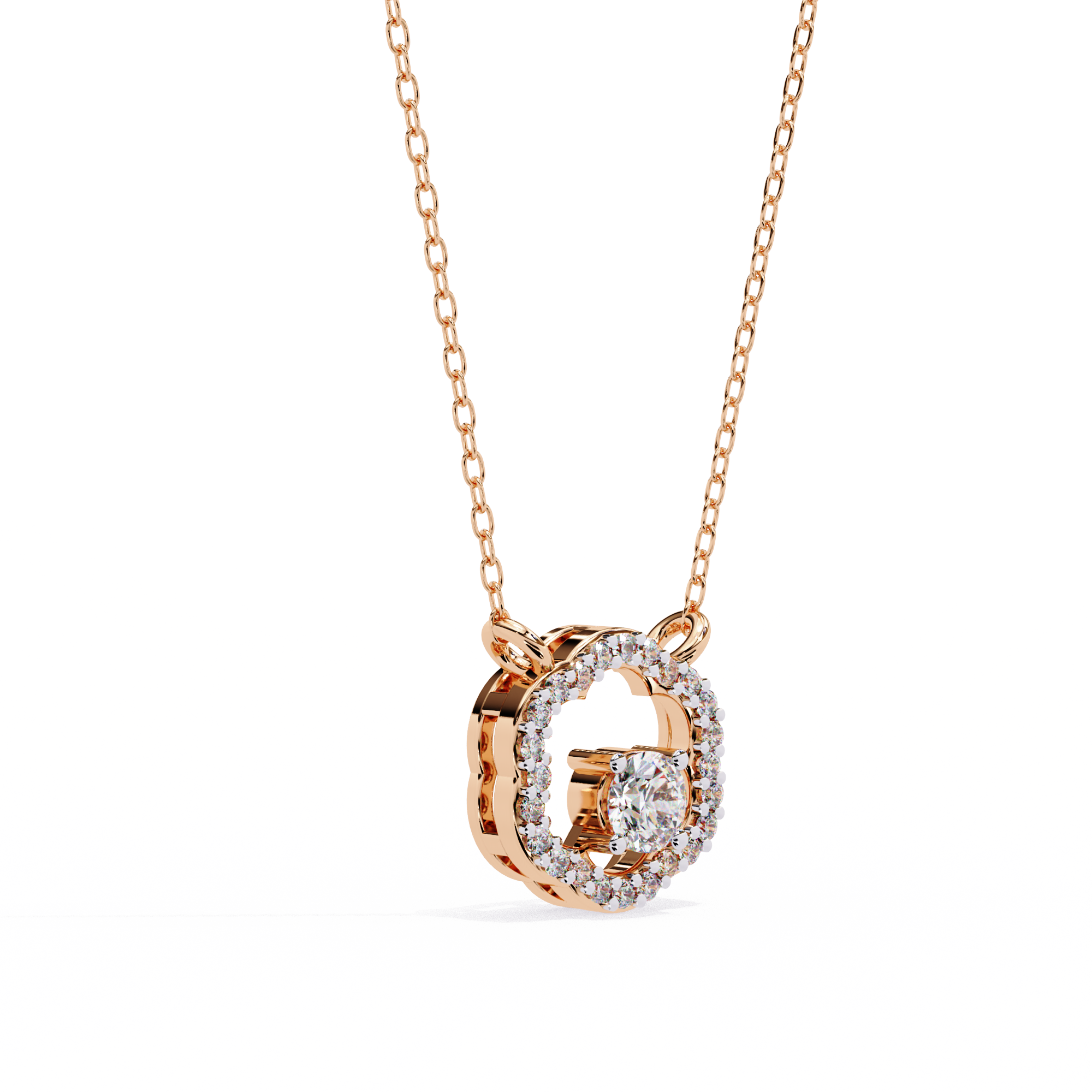 Cecelia Diamond Solitaire Pendant