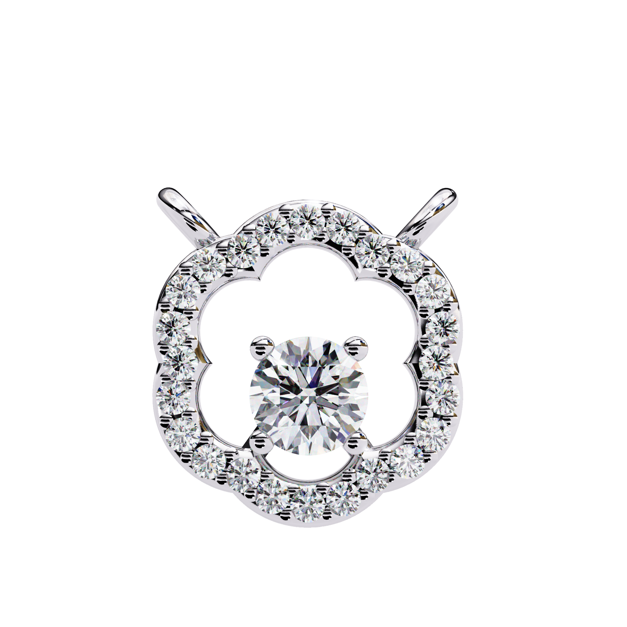 Cecelia Diamond Solitaire Pendant
