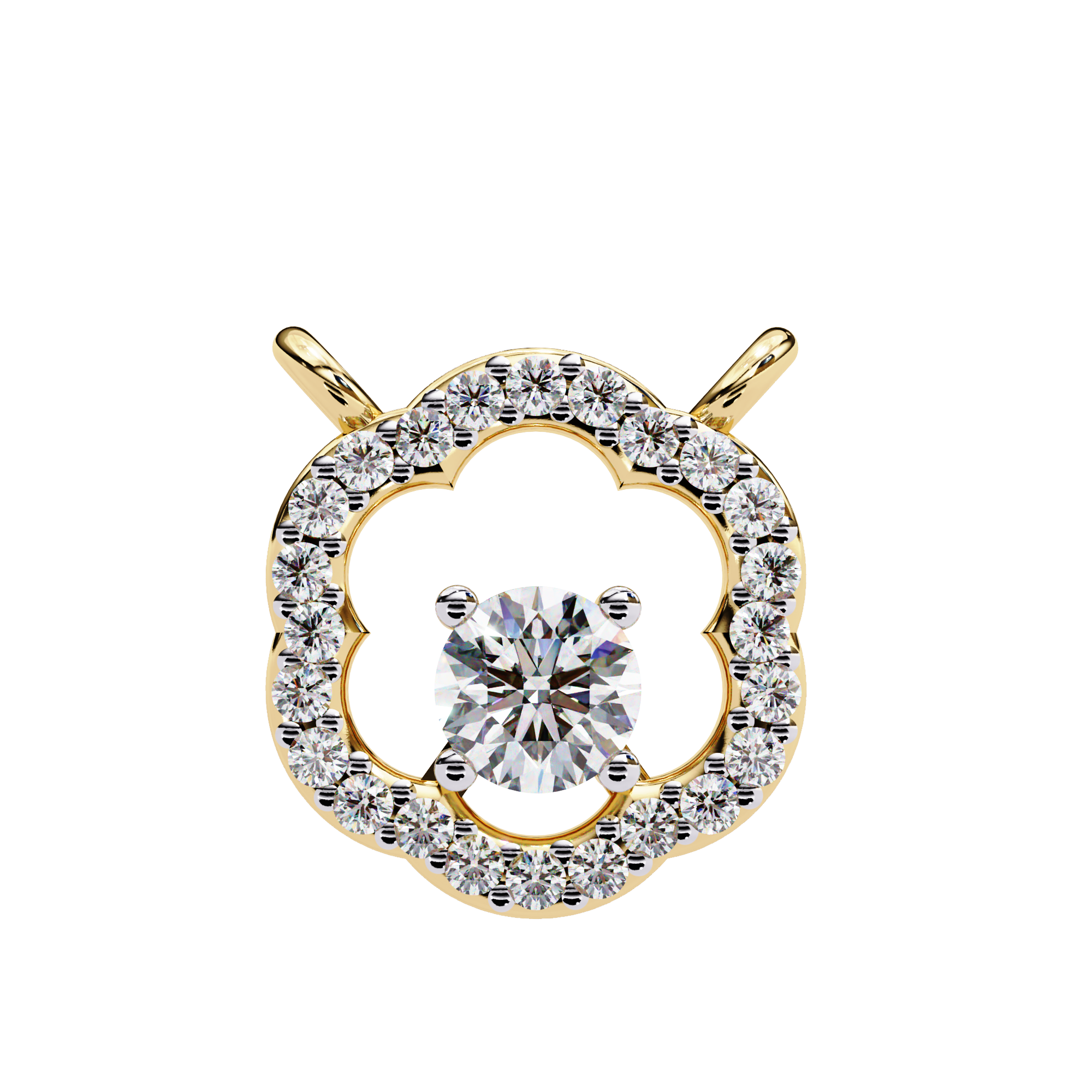 Cecelia Diamond Solitaire Pendant