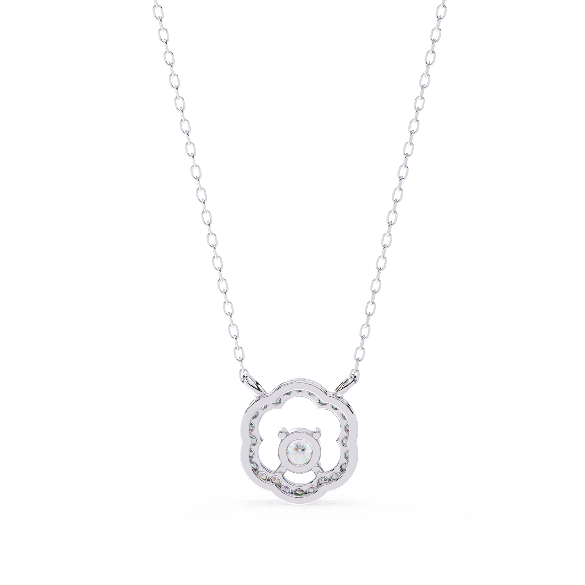 Cecelia Diamond Solitaire Pendant