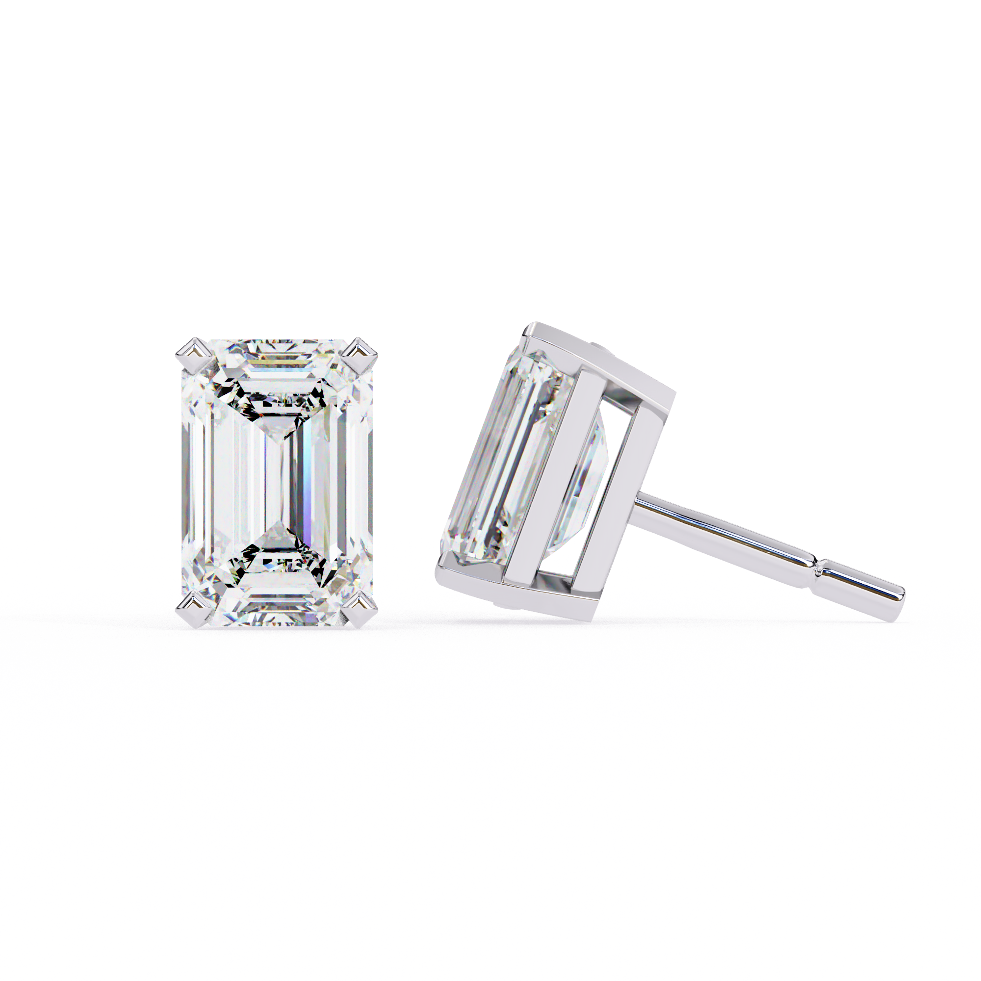 Coco Diamond Solitaire Earrings