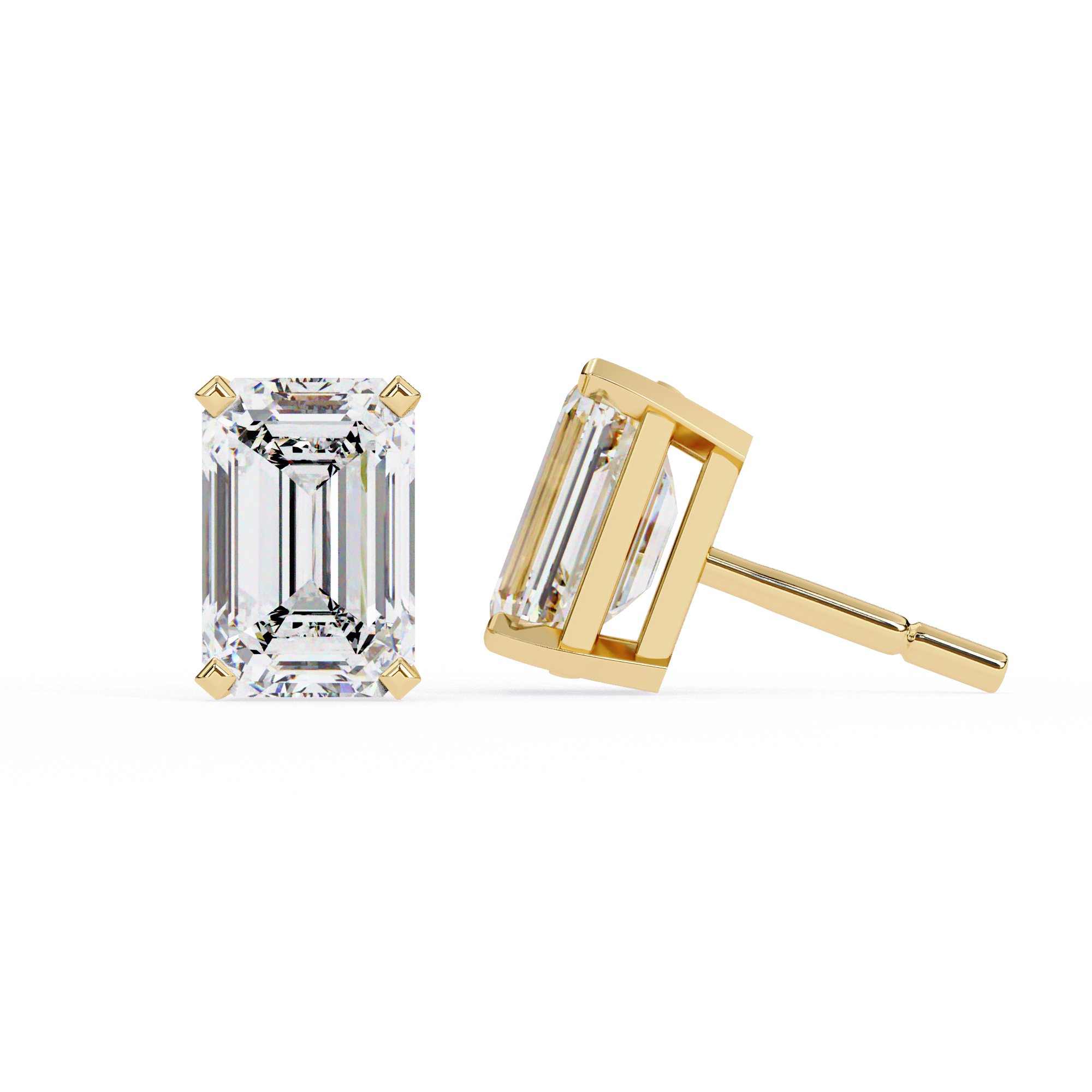 Coco Diamond Solitaire Earrings
