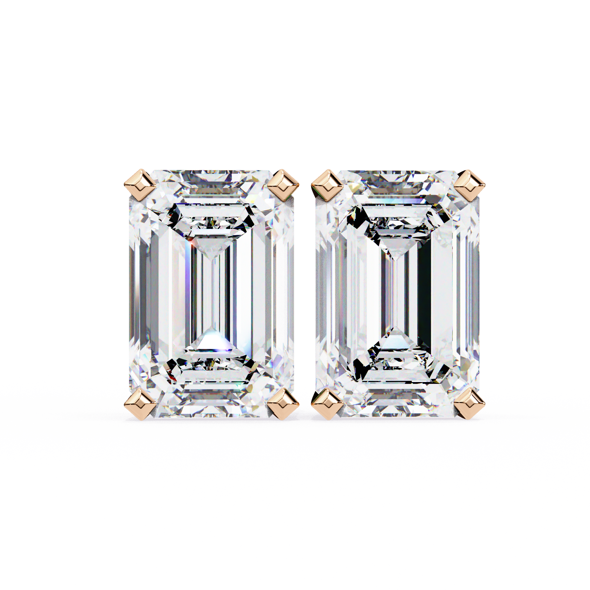 Coco Diamond Solitaire Earrings