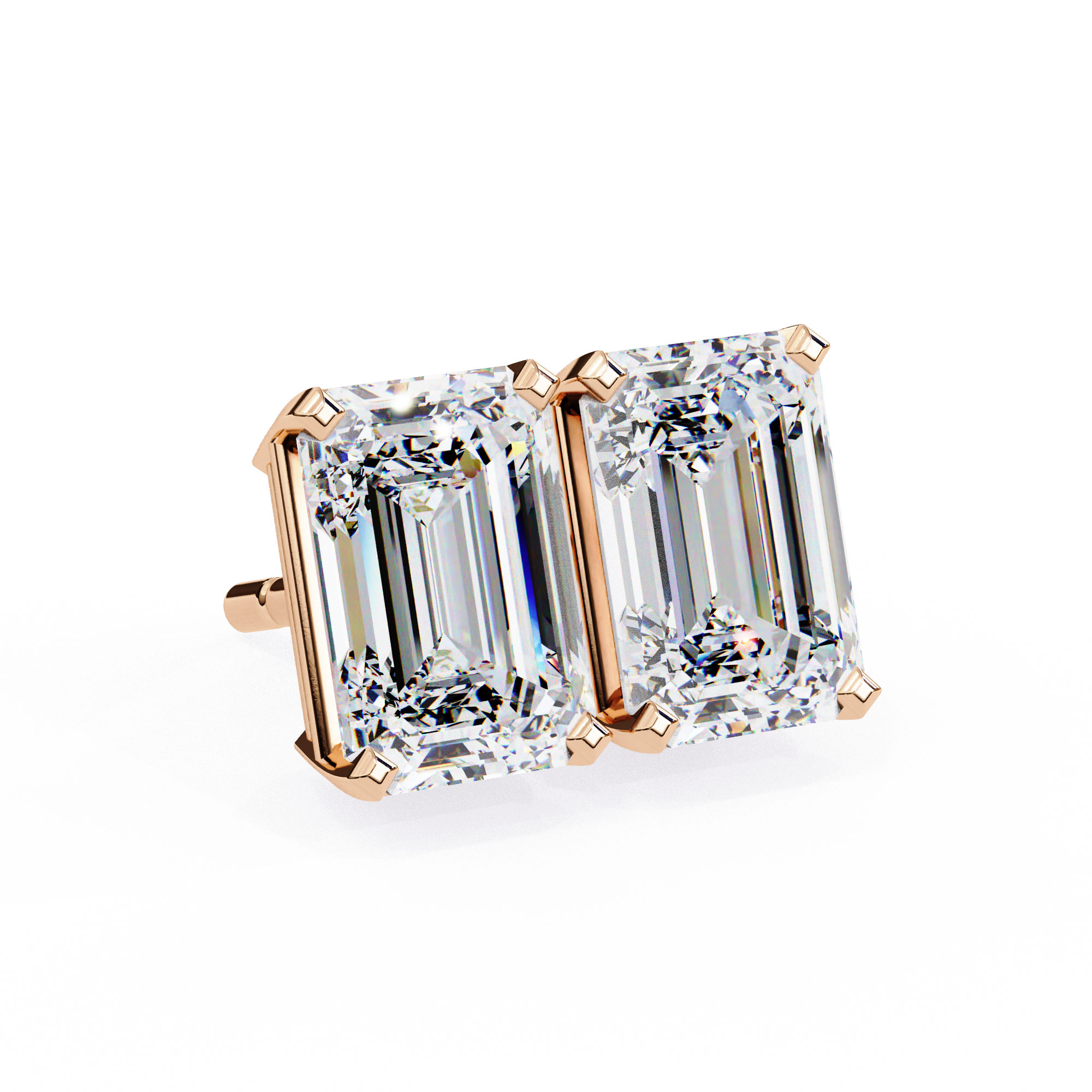 Coco Diamond Solitaire Earrings