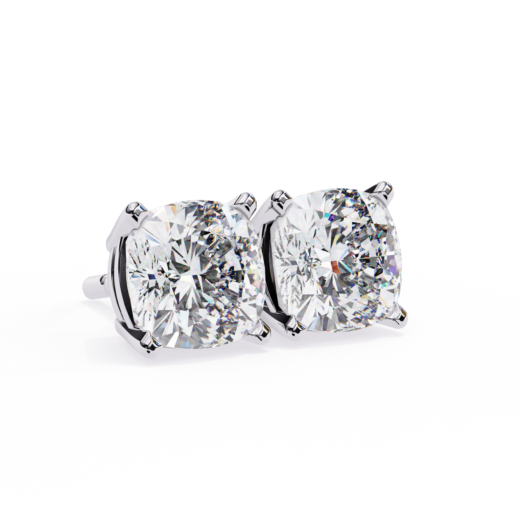 Ruth Diamond Solitaire Earrings