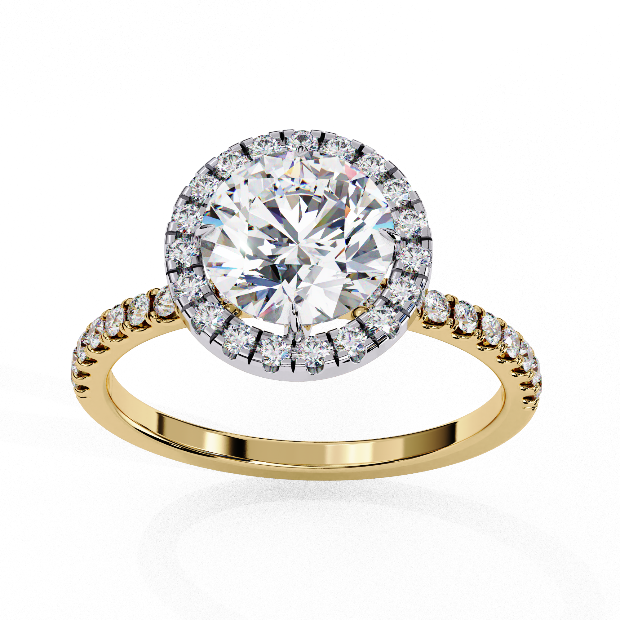 Camille Diamond Solitaire Ring