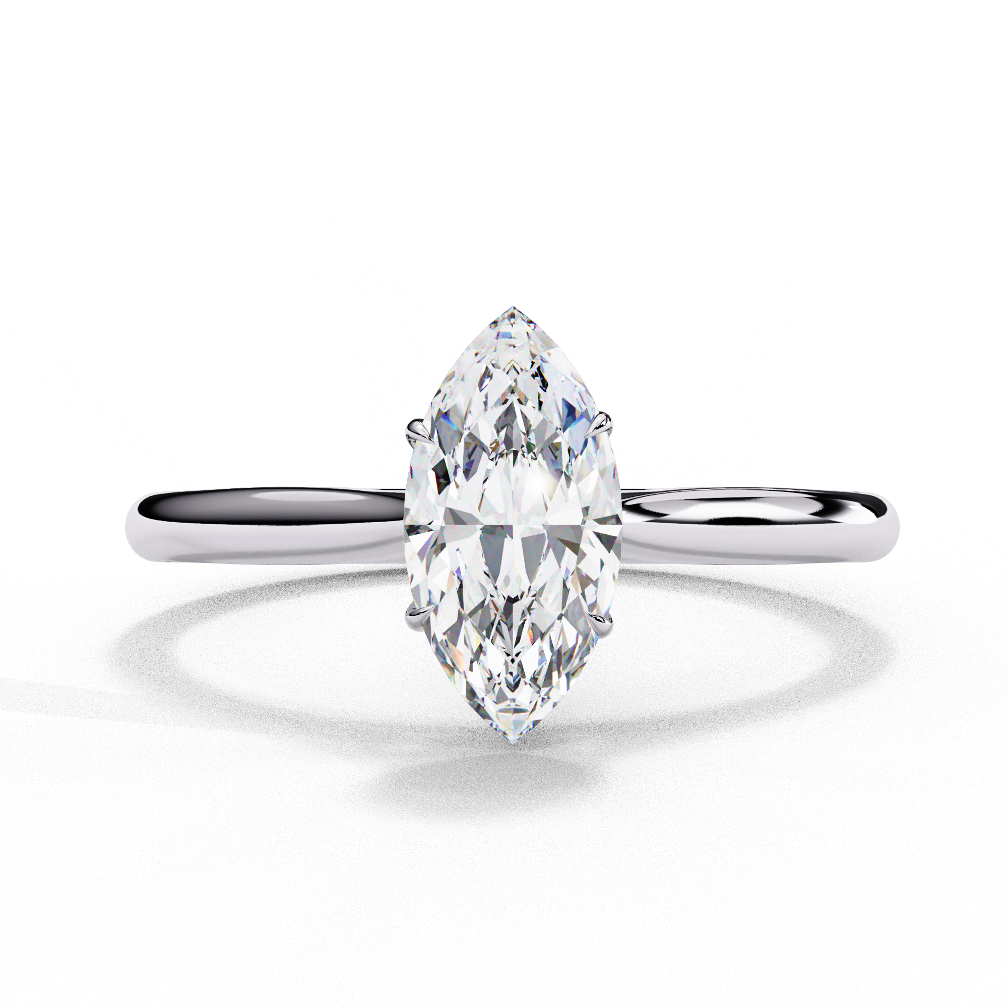 Candida Diamond Solitaire Ring