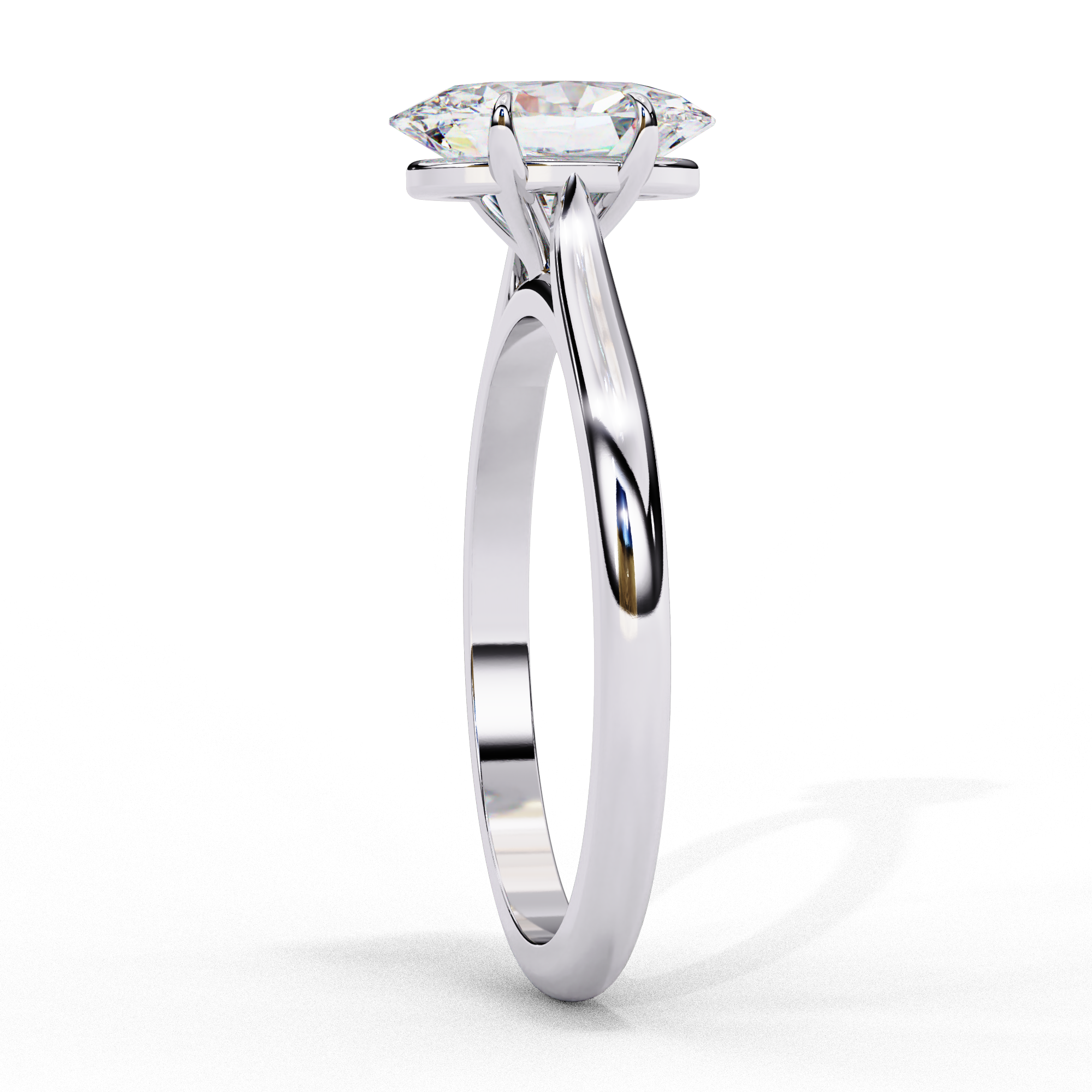 Carina Diamond Solitaire Ring