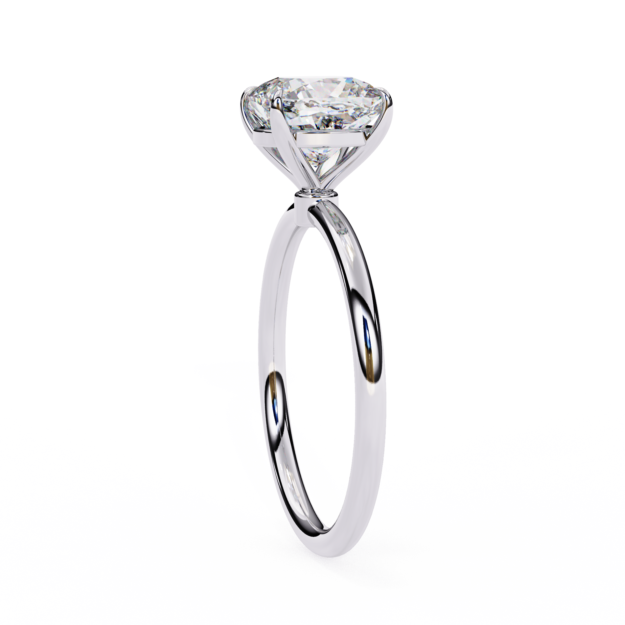 Eleanor Diamond Solitaire Ring