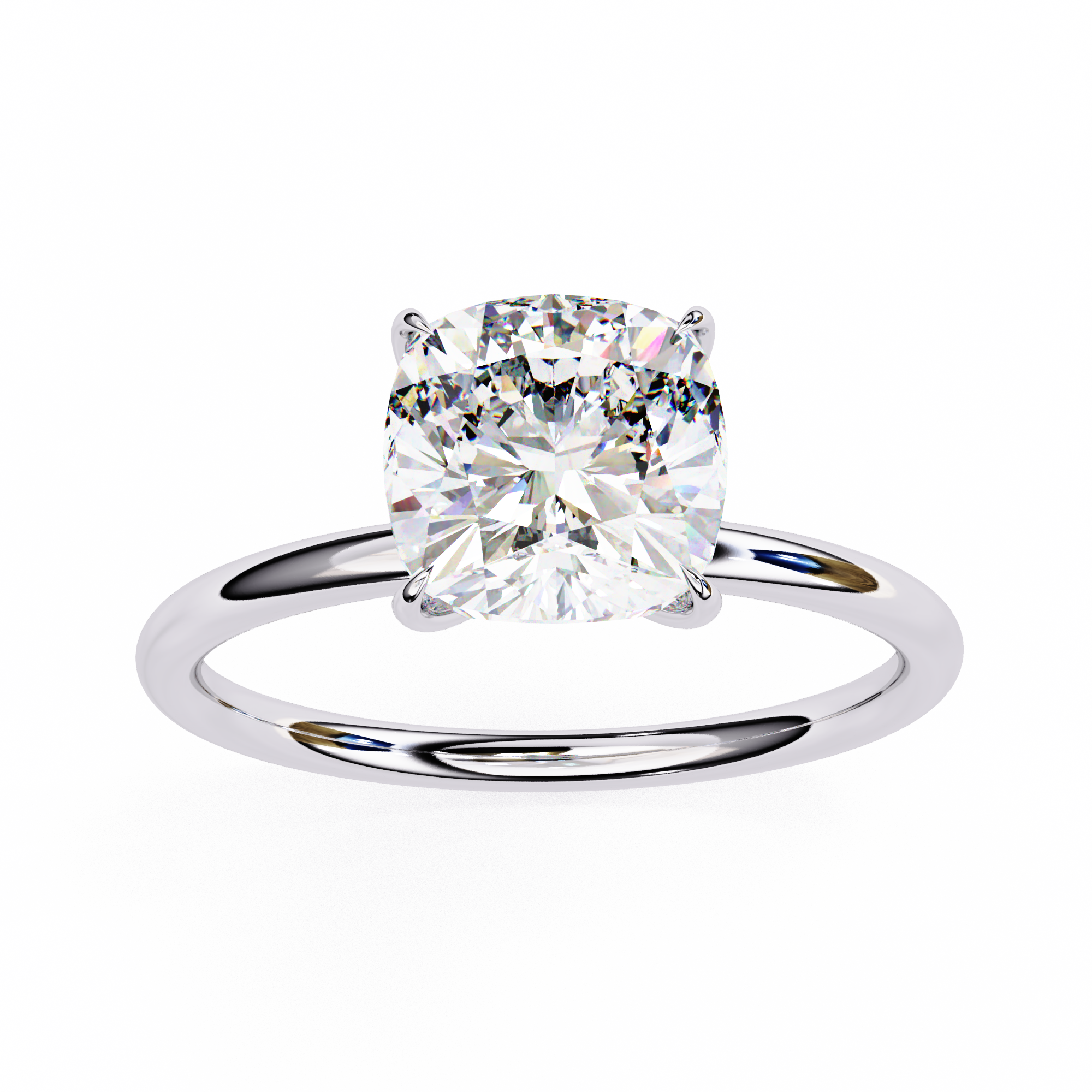 Eleanor Diamond Solitaire Ring