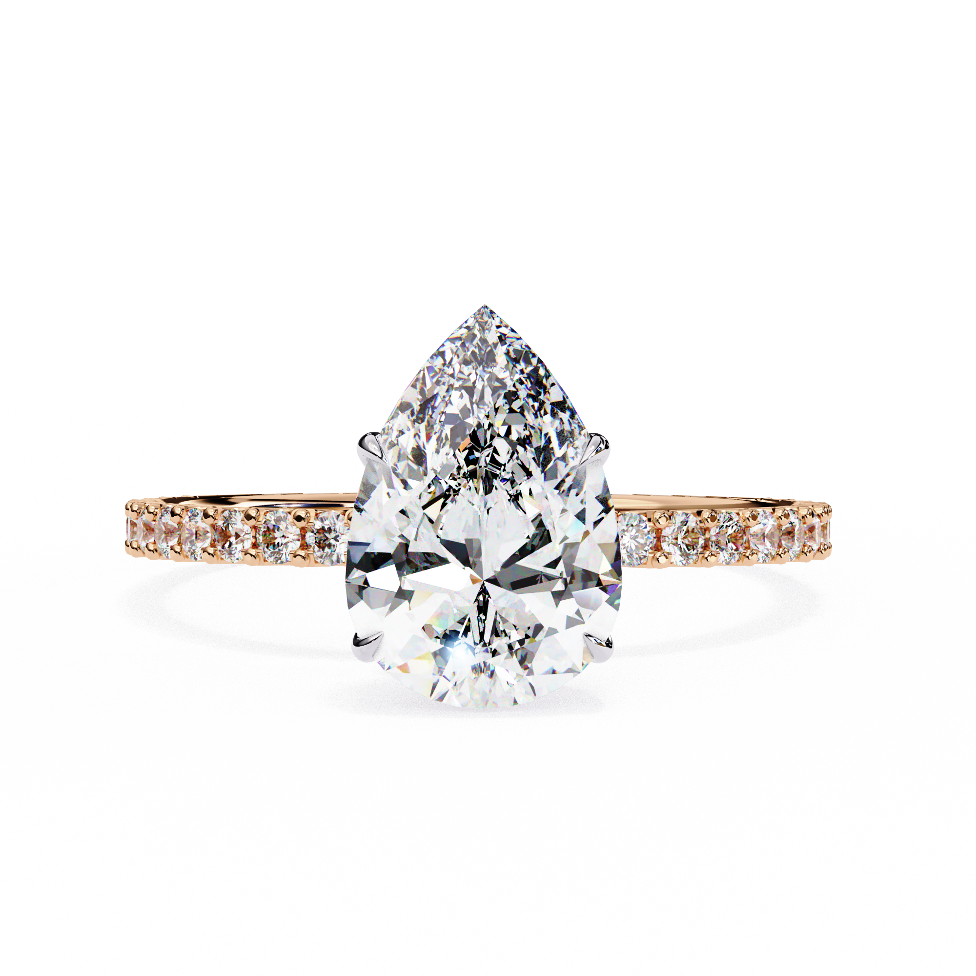 Evangeline Diamond Solitaire Ring