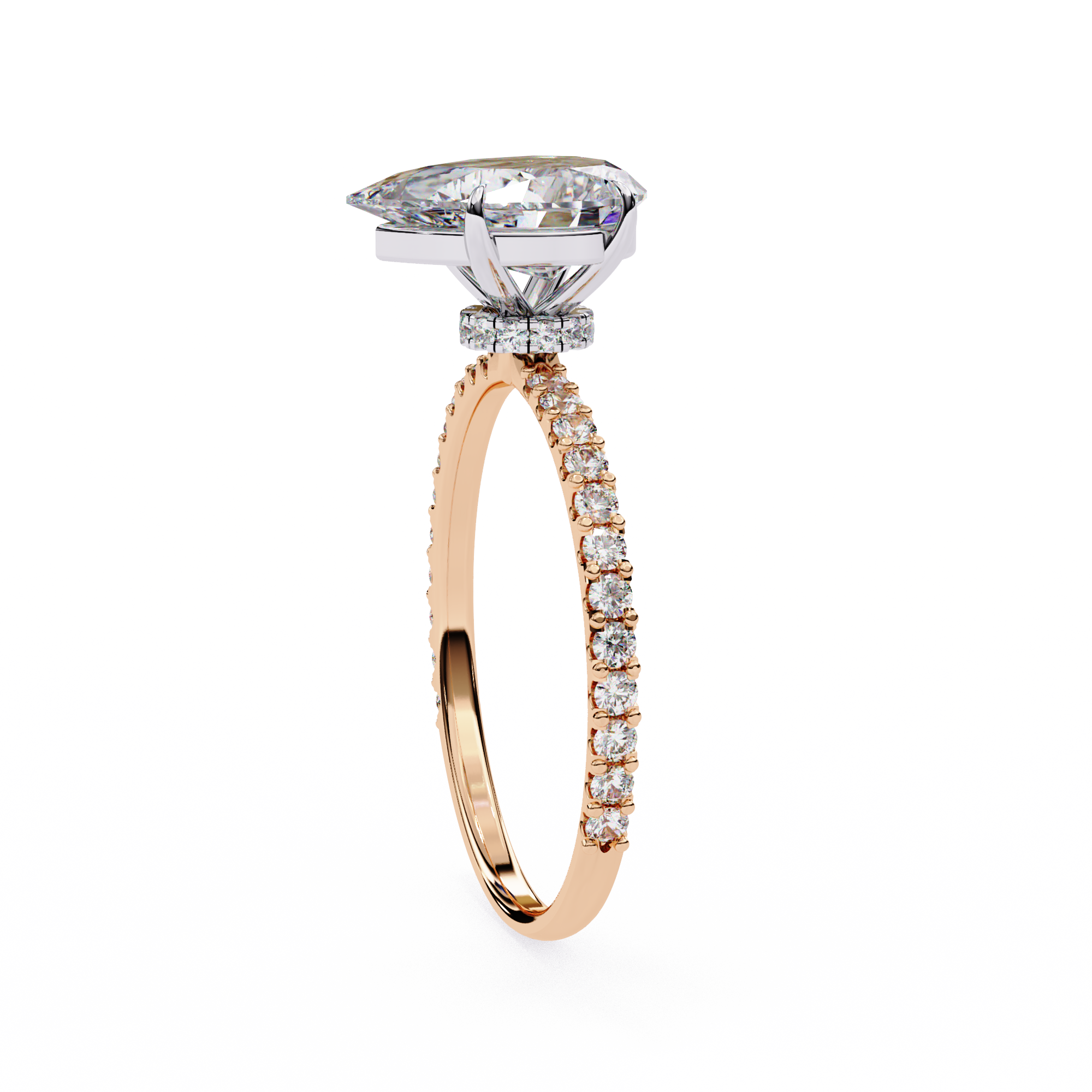 Evangeline Diamond Solitaire Ring