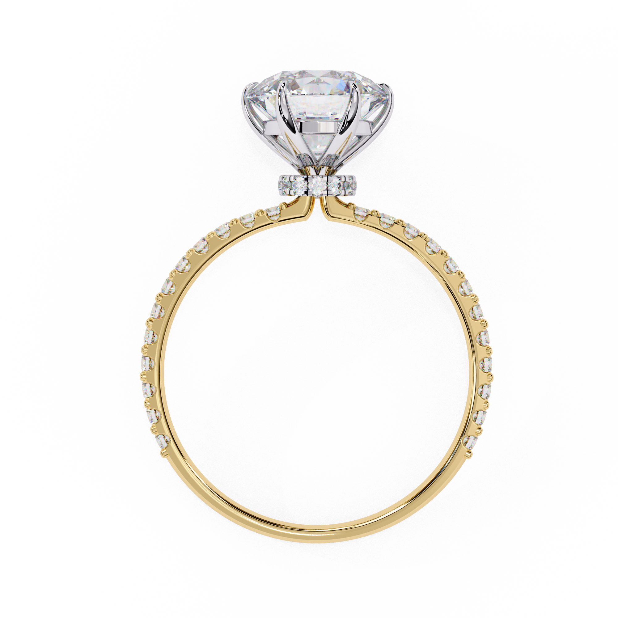 Fiorella Diamond Solitaire Ring