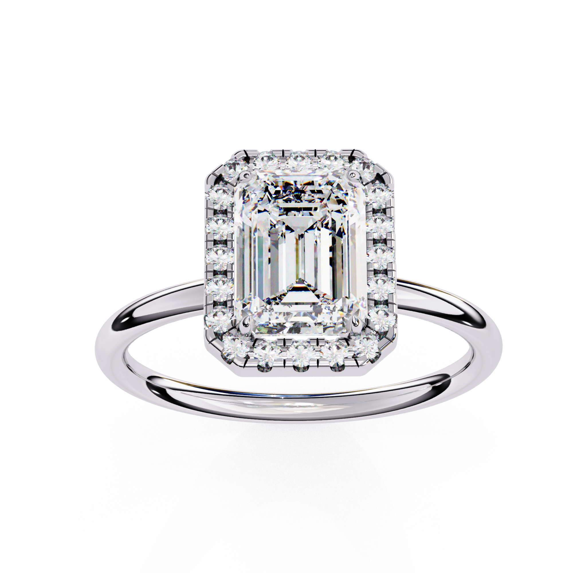 Gwendolyn Diamond Solitaire Ring
