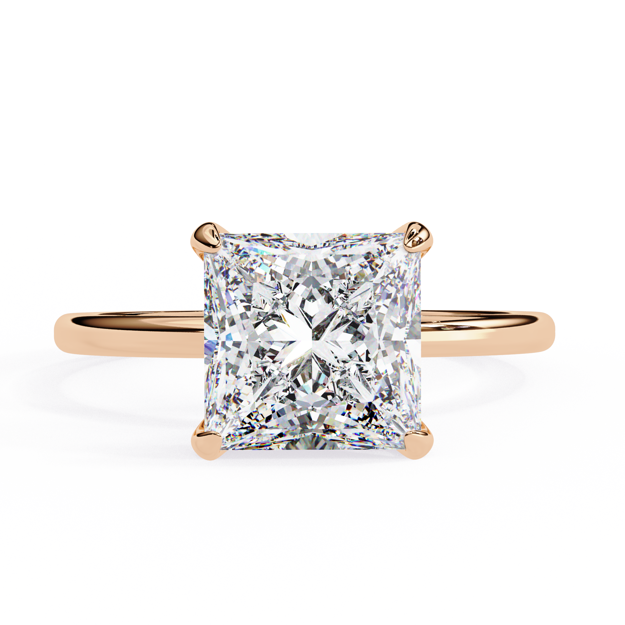 Juliet Diamond Solitaire Ring