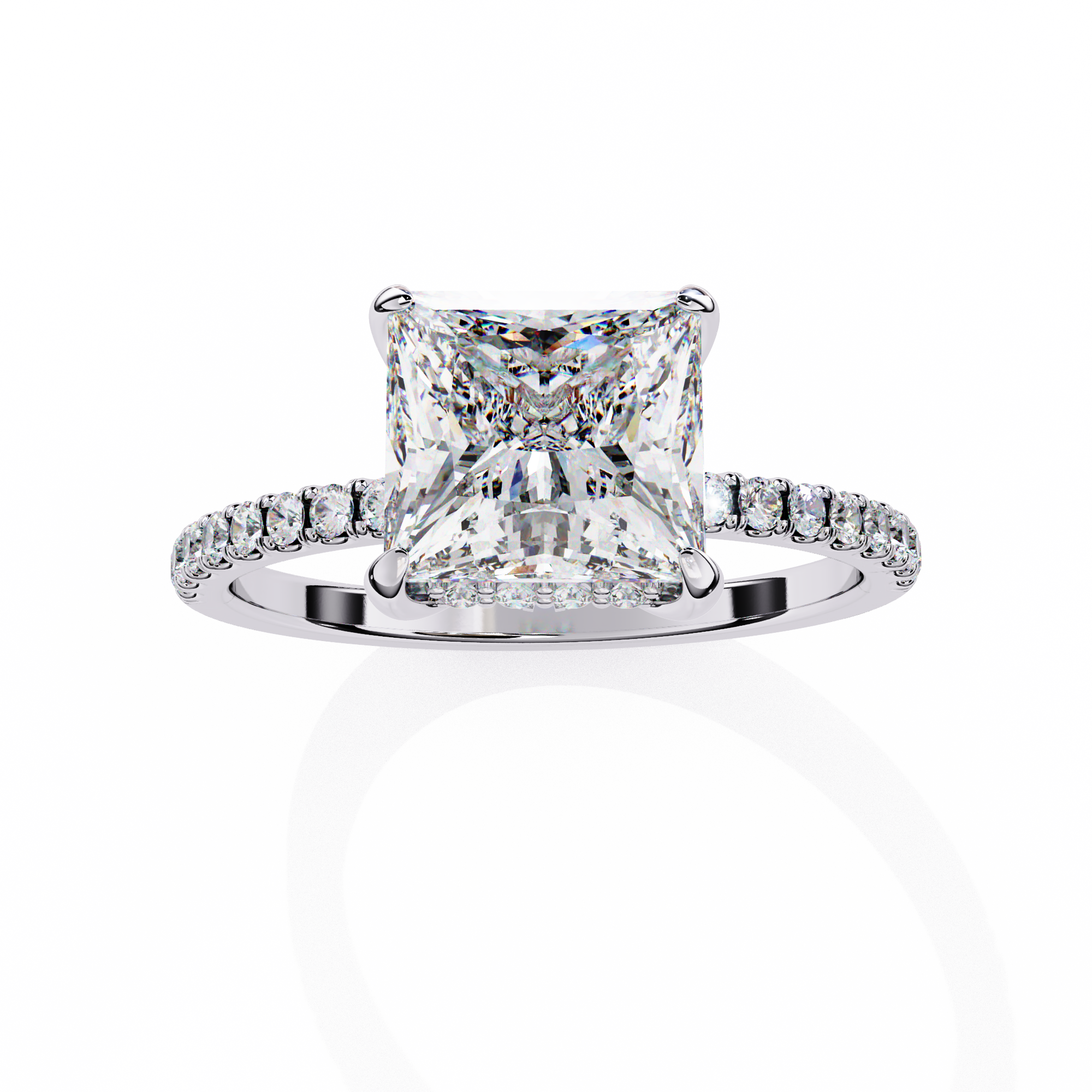 Karine Diamond Solitaire Ring