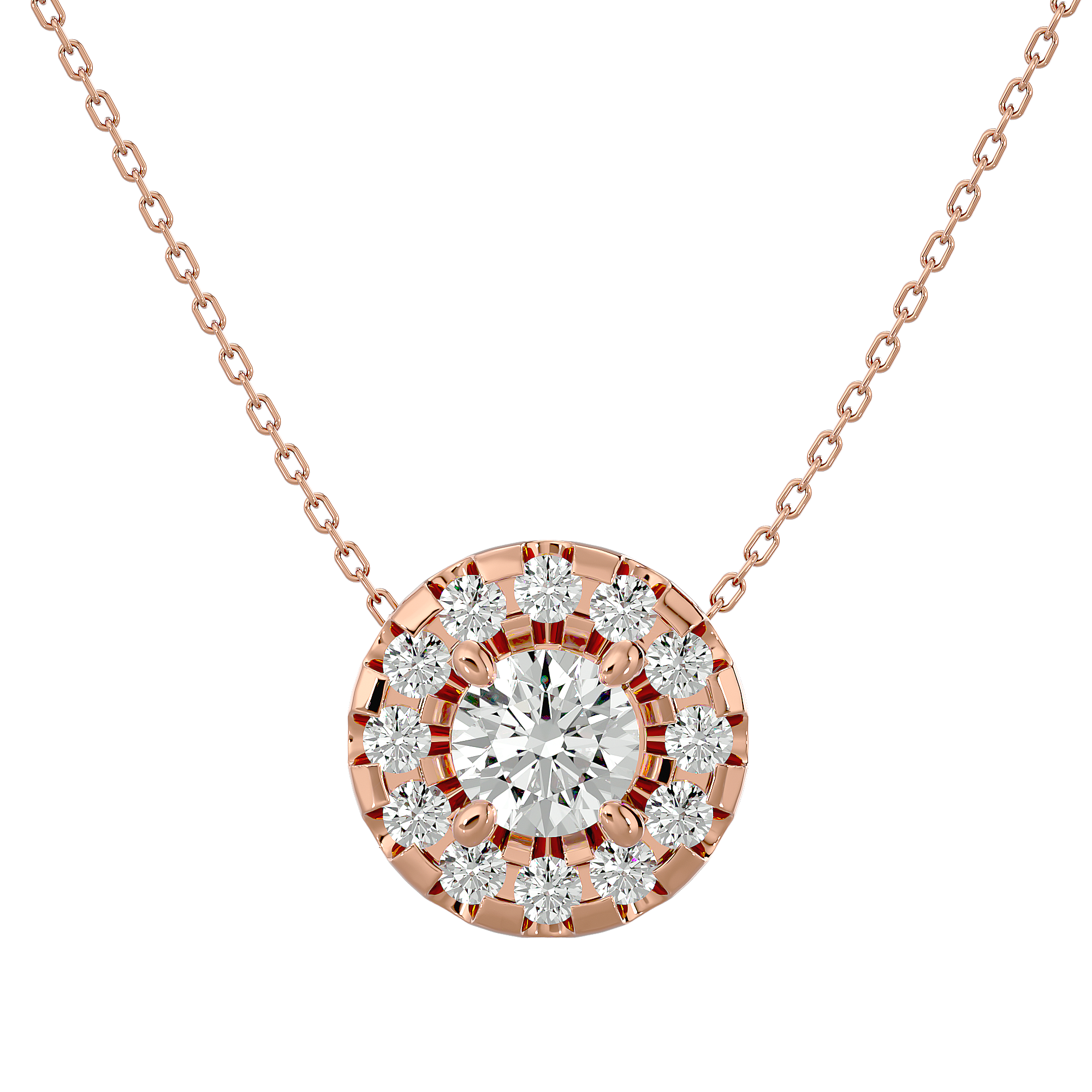 Odette Diamond Solitaire Pendant