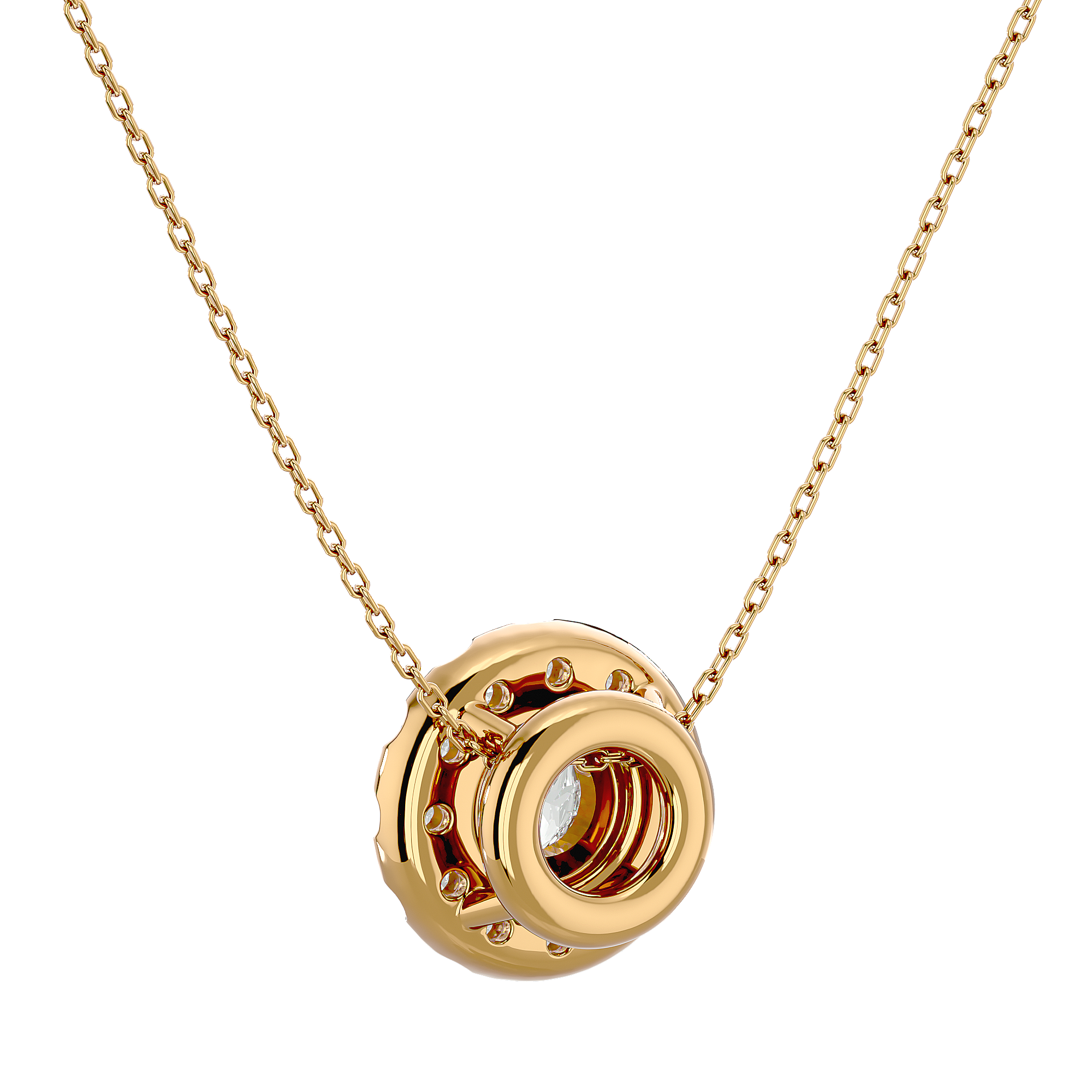 Odette Diamond Solitaire Pendant