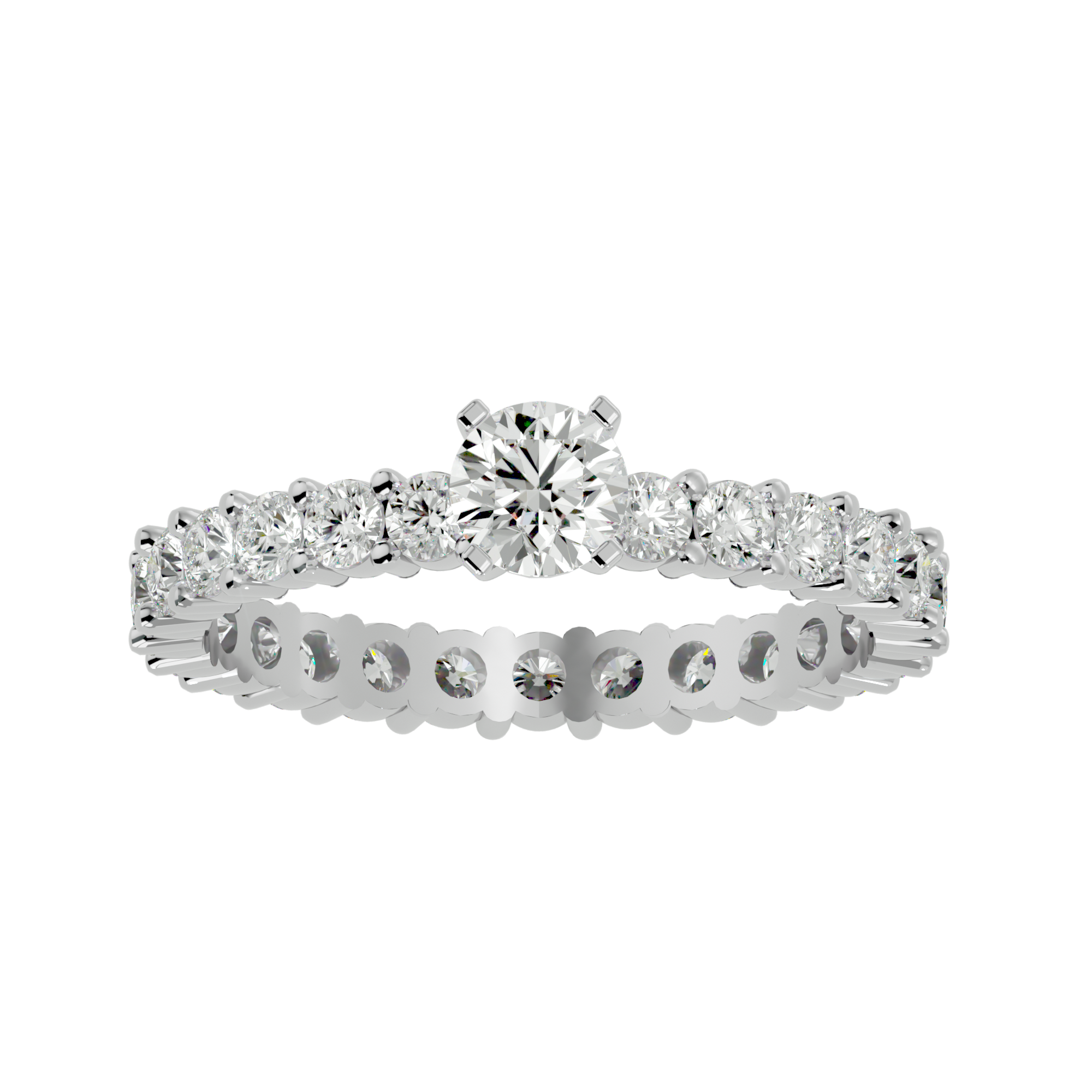 Rumi Diamond Solitaire Ring