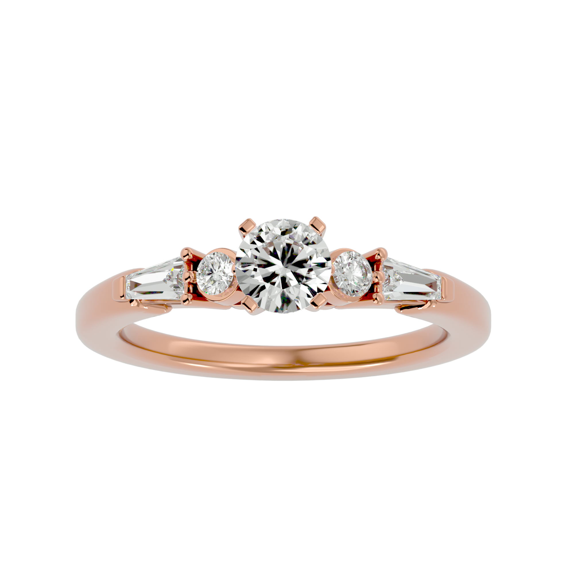 Caroline Diamond Solitaire Ring