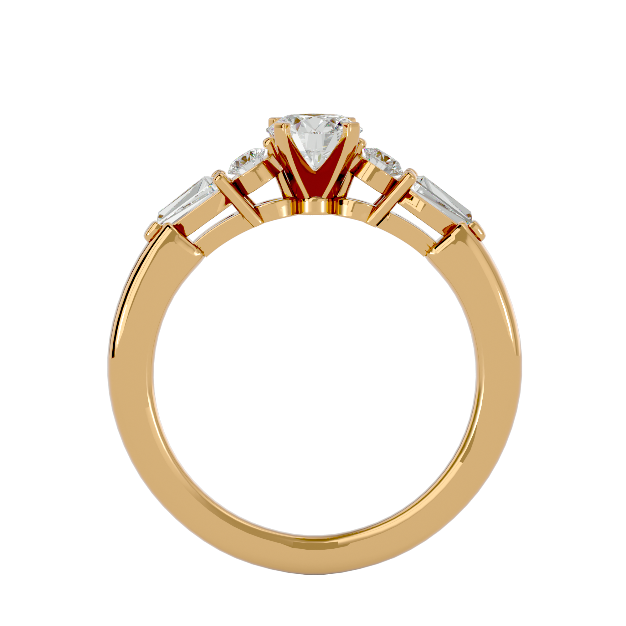 Caroline Diamond Solitaire Ring