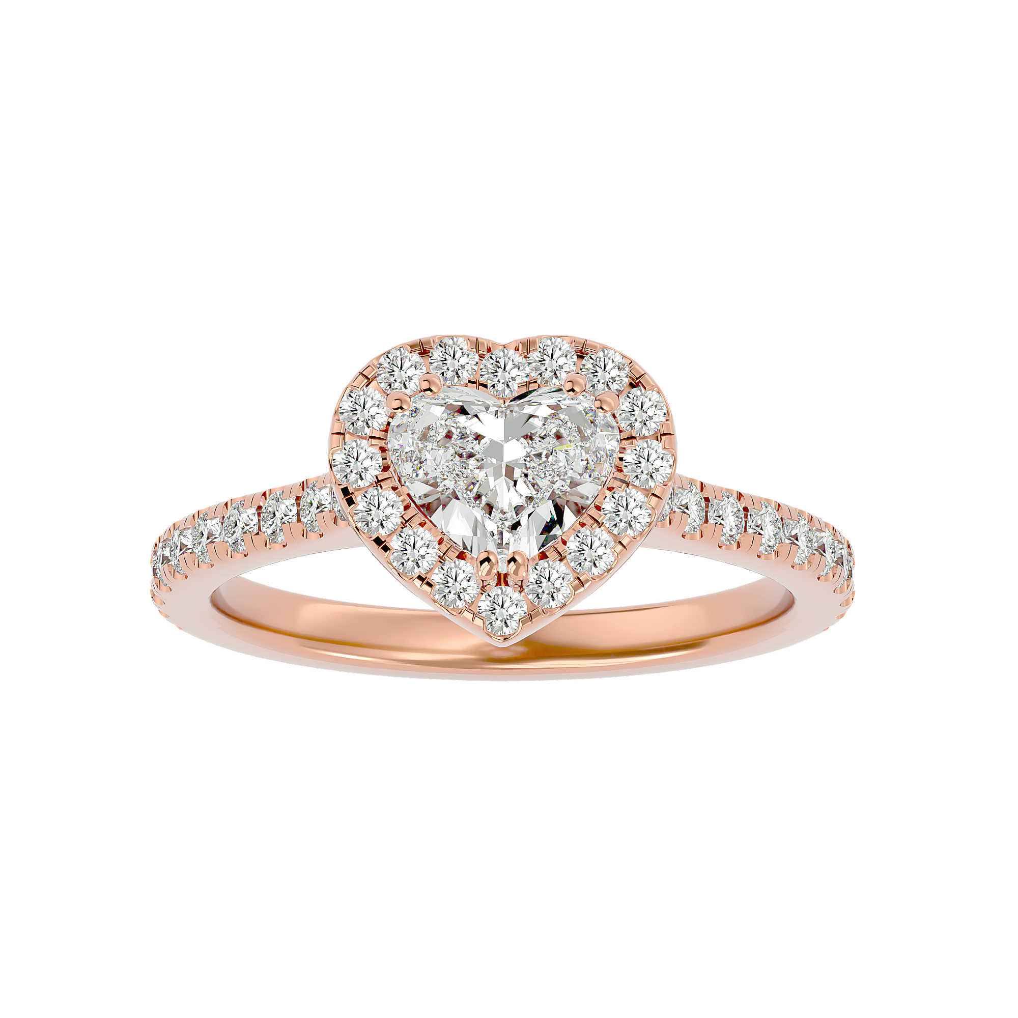Artemis Diamond Halo Ring