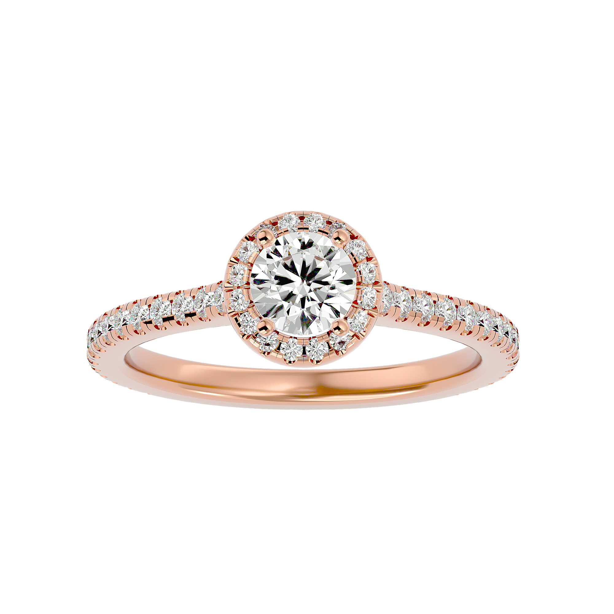 Grace Diamond Halo Ring