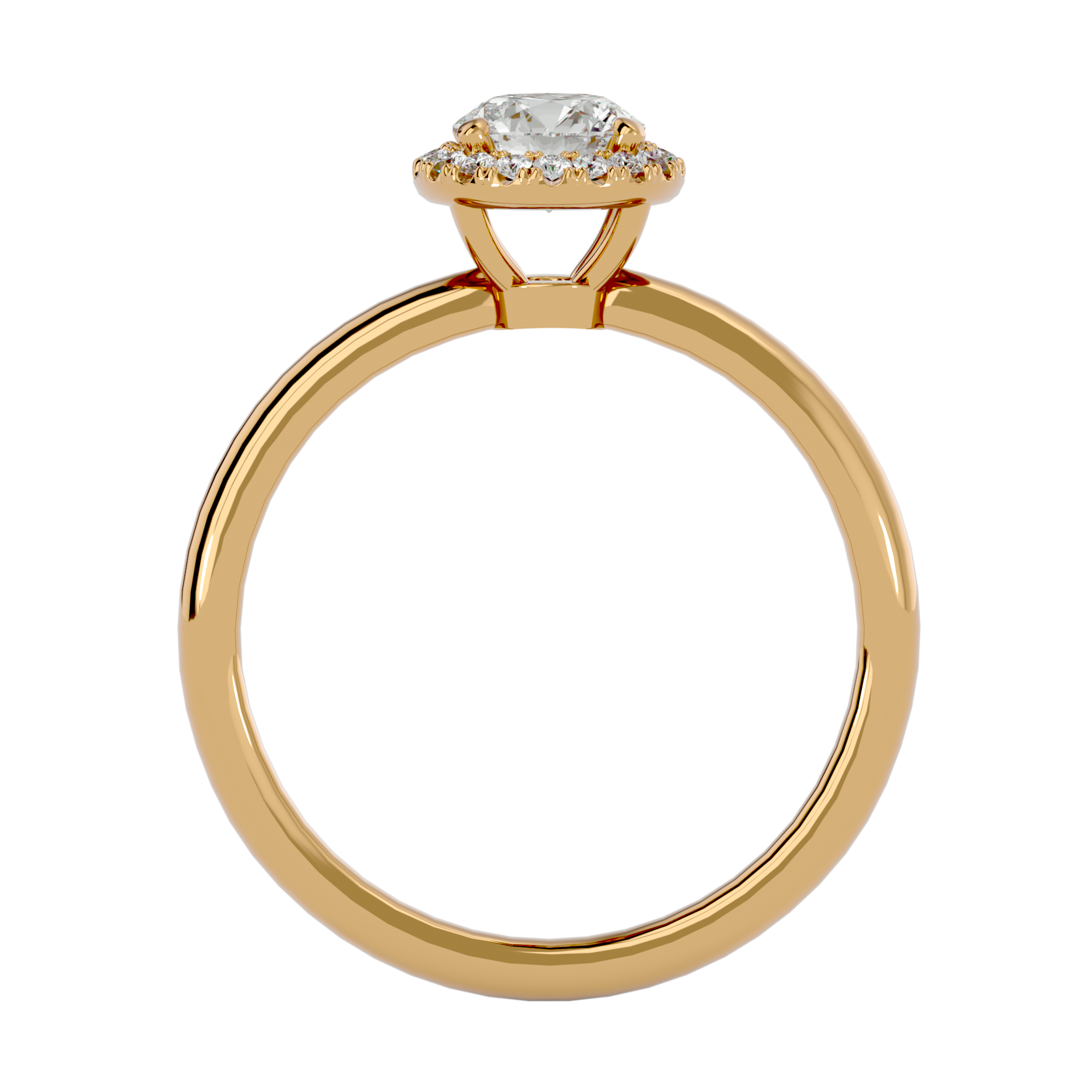 Henrietta Diamond Halo Ring