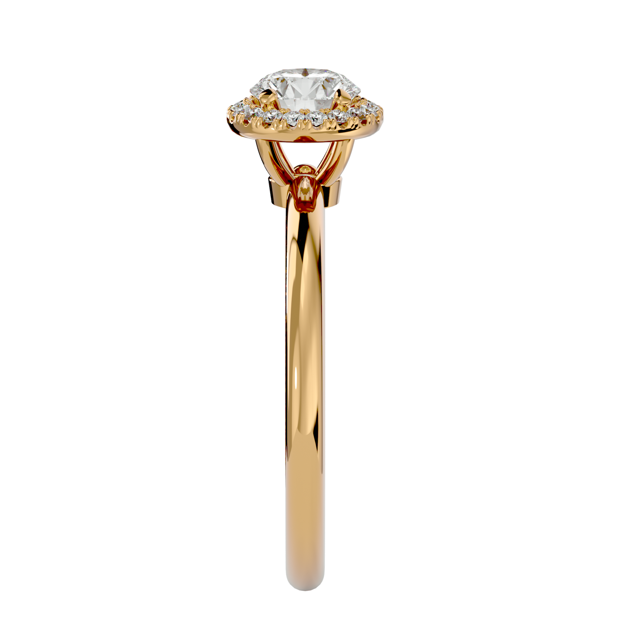 Henrietta Diamond Halo Ring