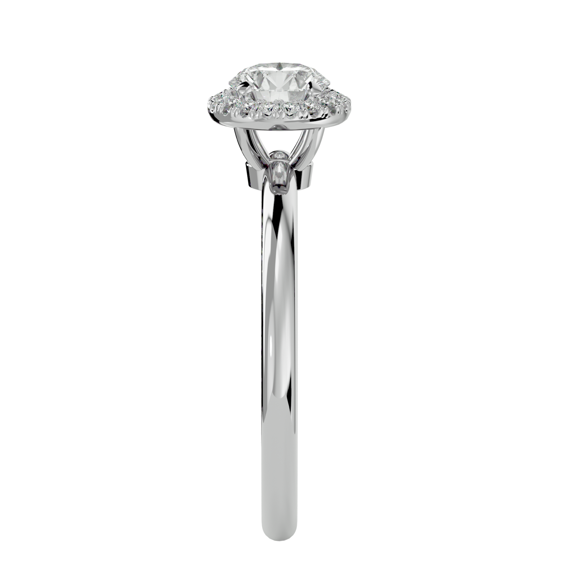 Henrietta Diamond Halo Ring