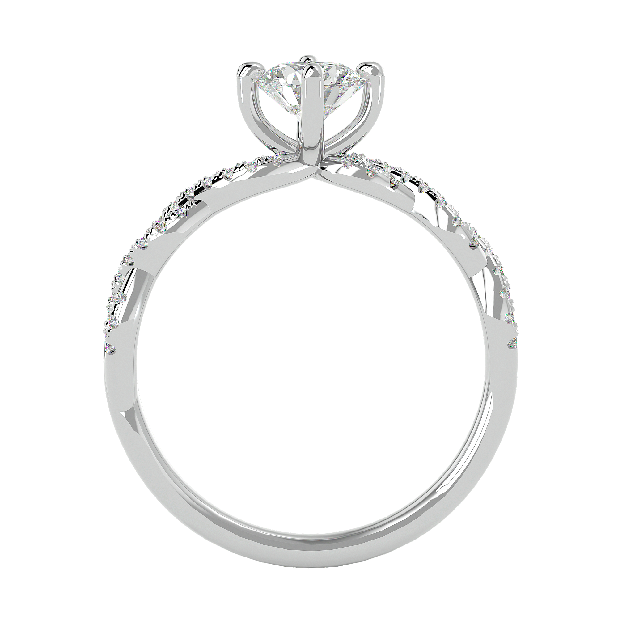 Erica Diamond Solitaire Ring