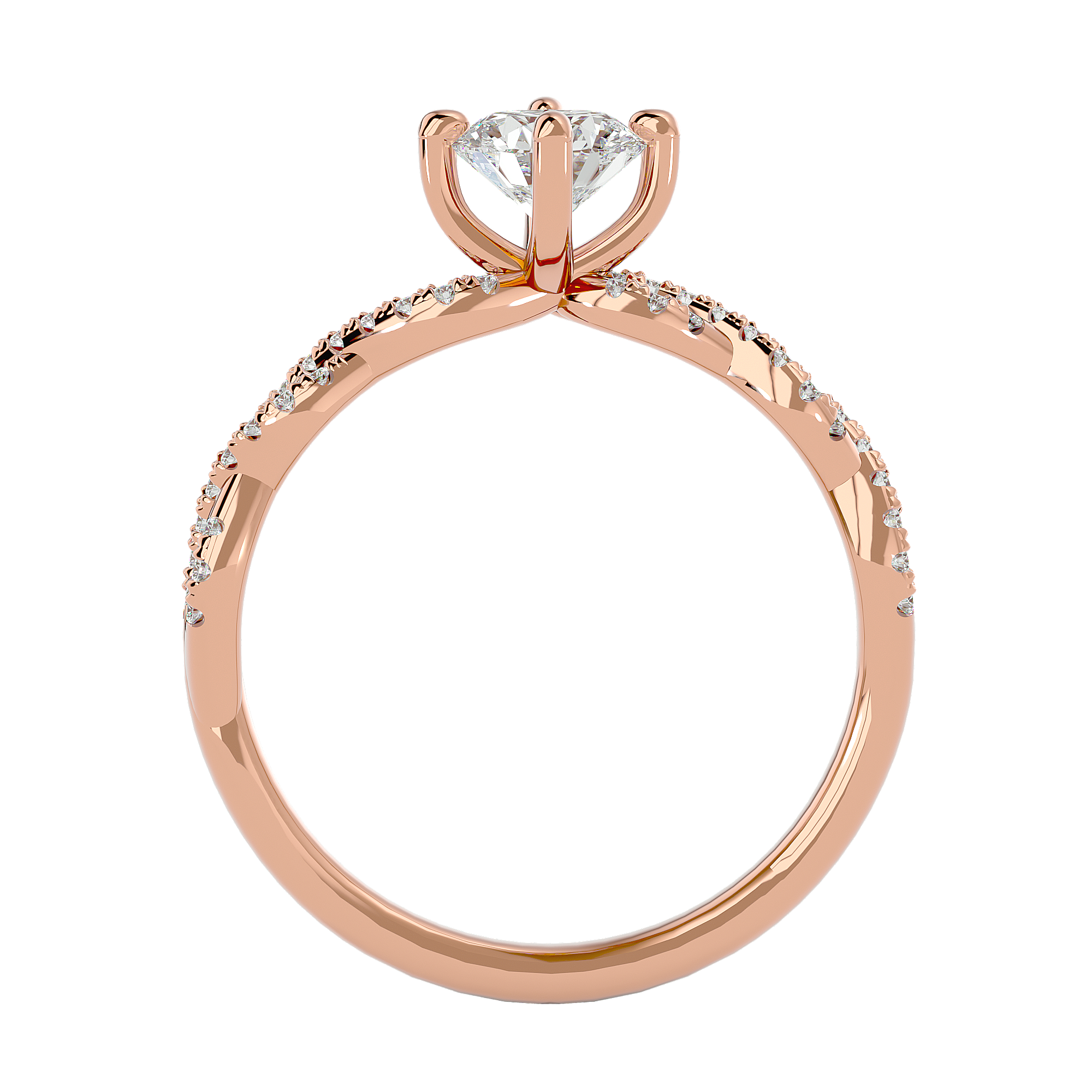 Erica Diamond Solitaire Ring