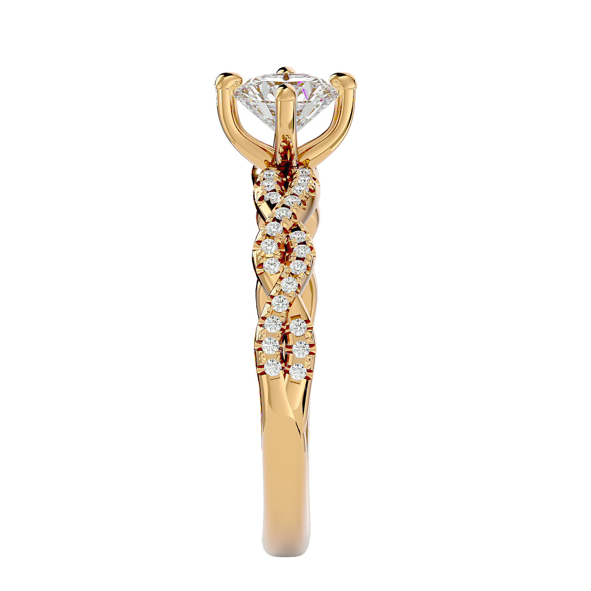 Erica Diamond Solitaire Ring