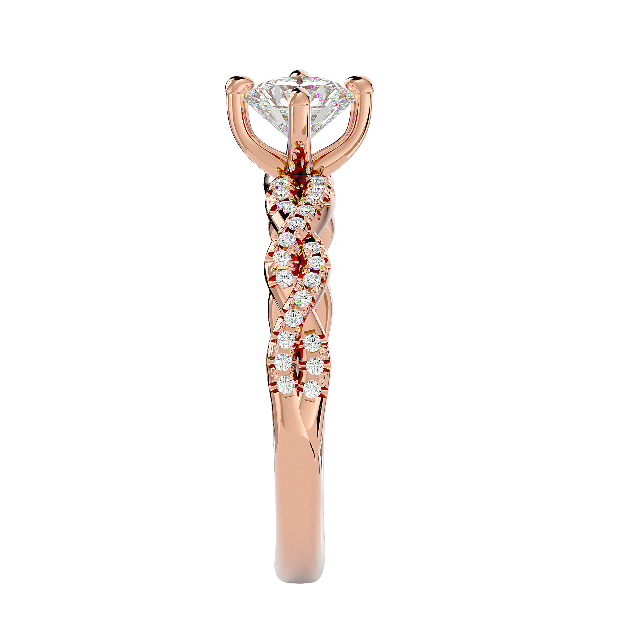 Erica Diamond Solitaire Ring