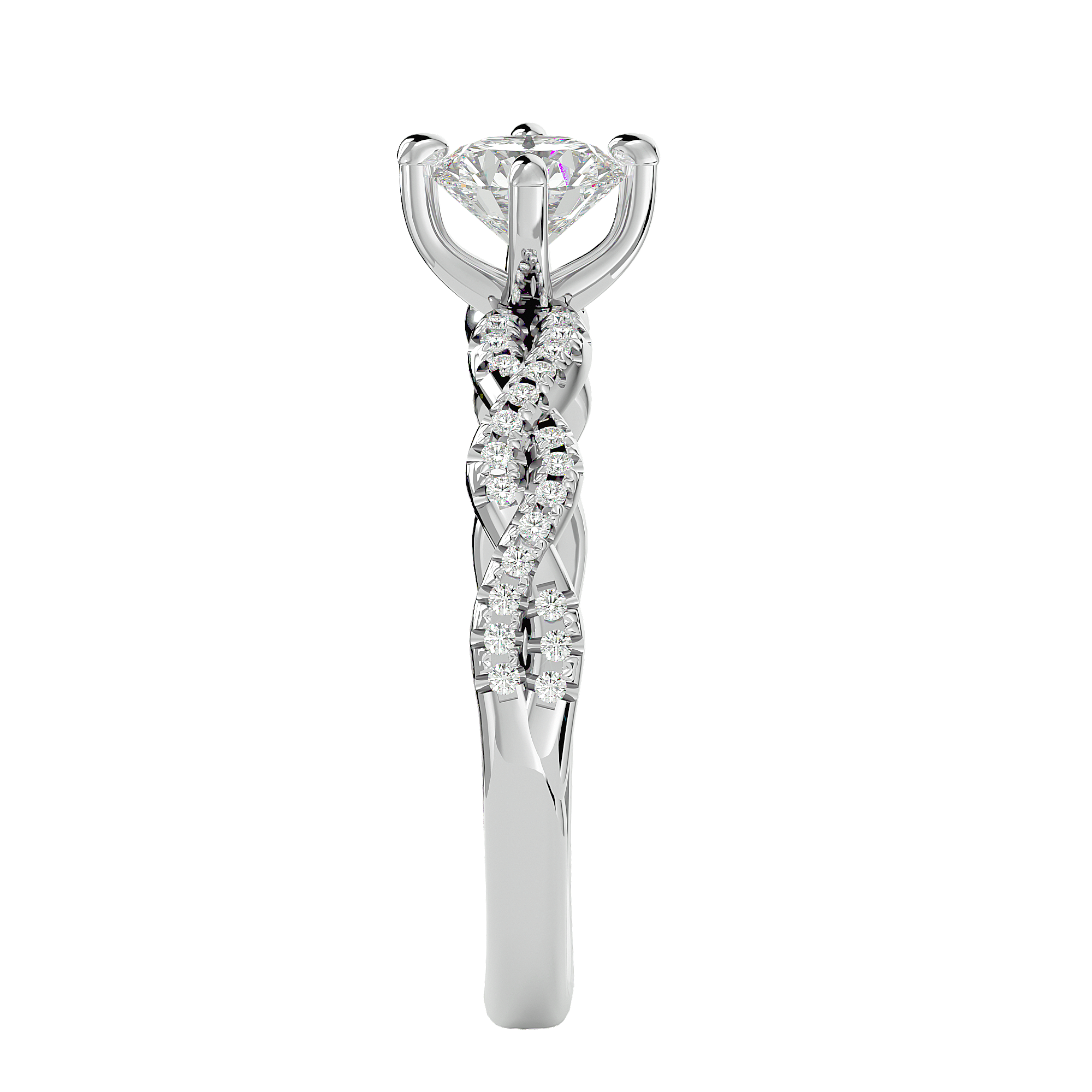 Erica Diamond Solitaire Ring