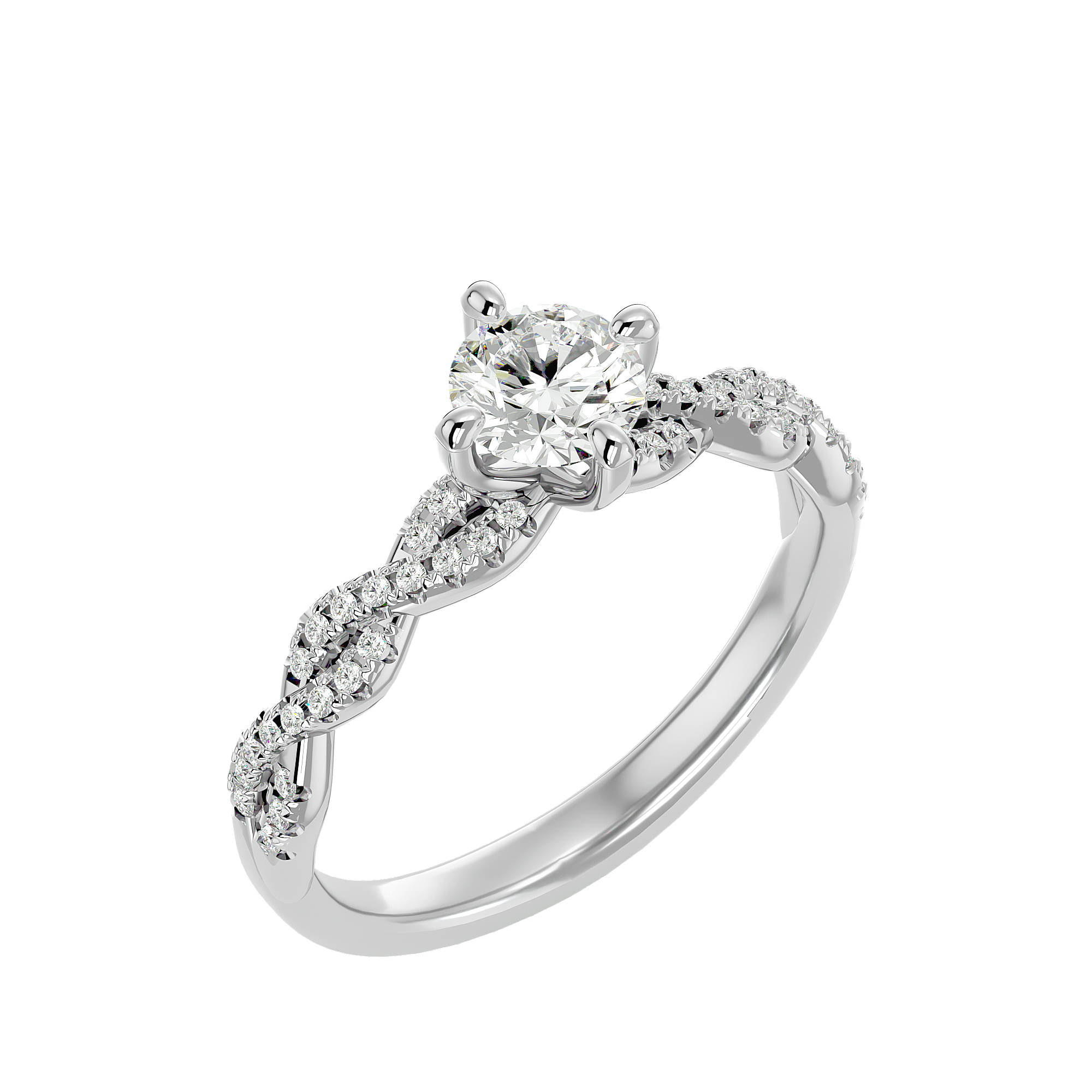 Erica Diamond Solitaire Ring