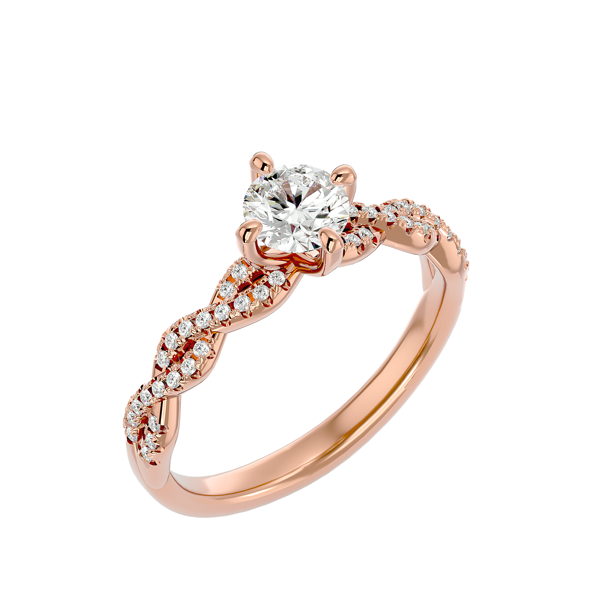 Erica Diamond Solitaire Ring