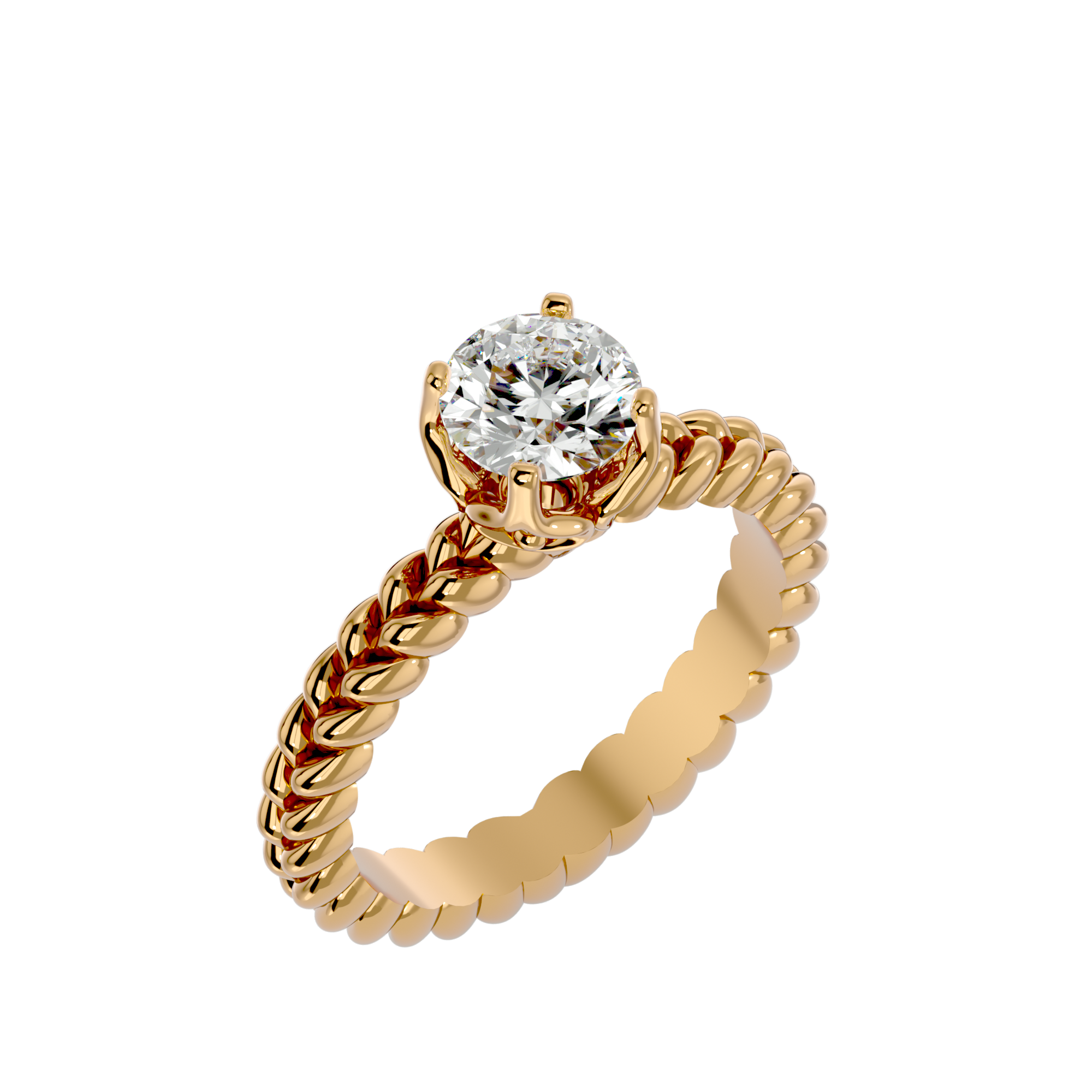 Sophia Diamond Solitaire Ring