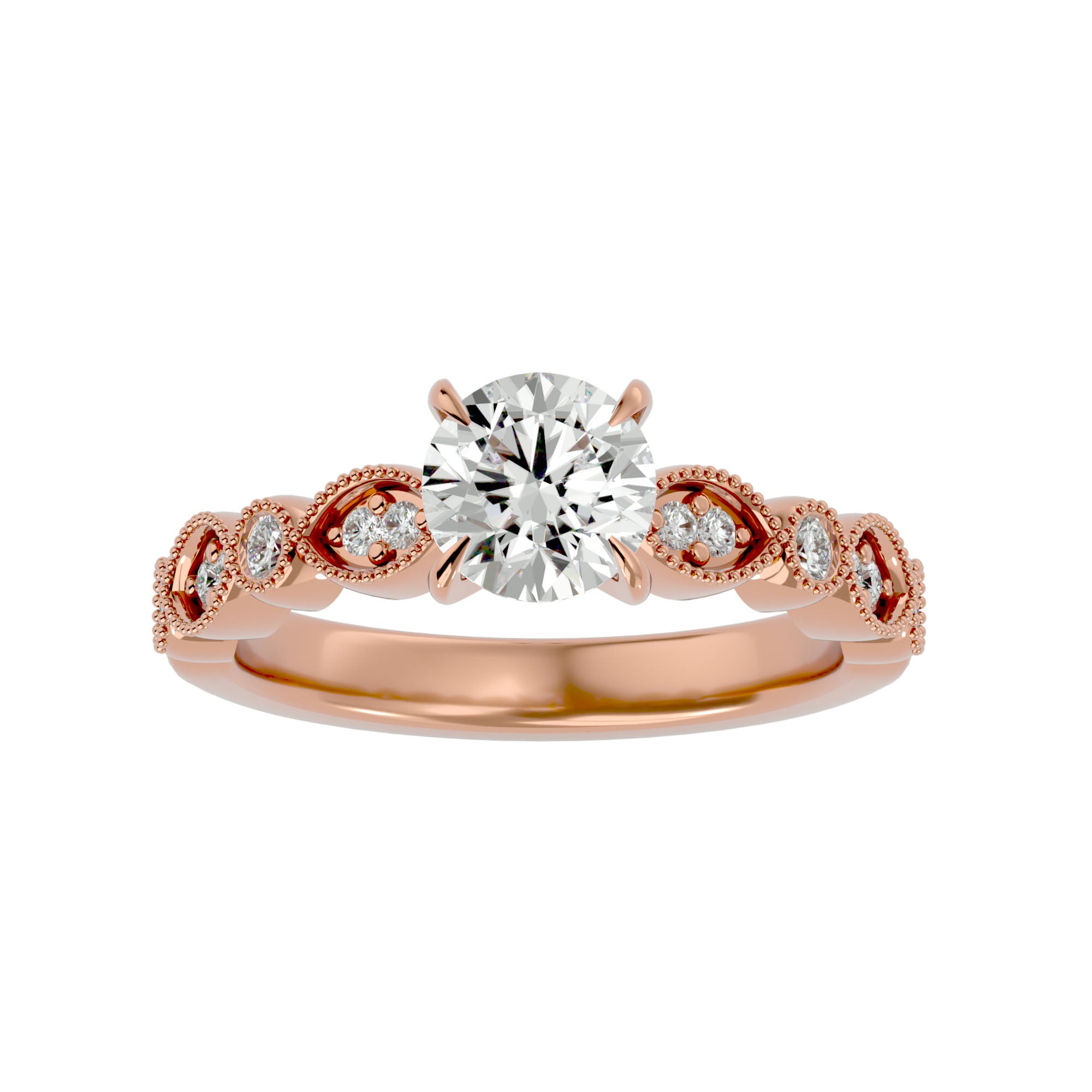 Evelyn Diamond Solitaire Ring