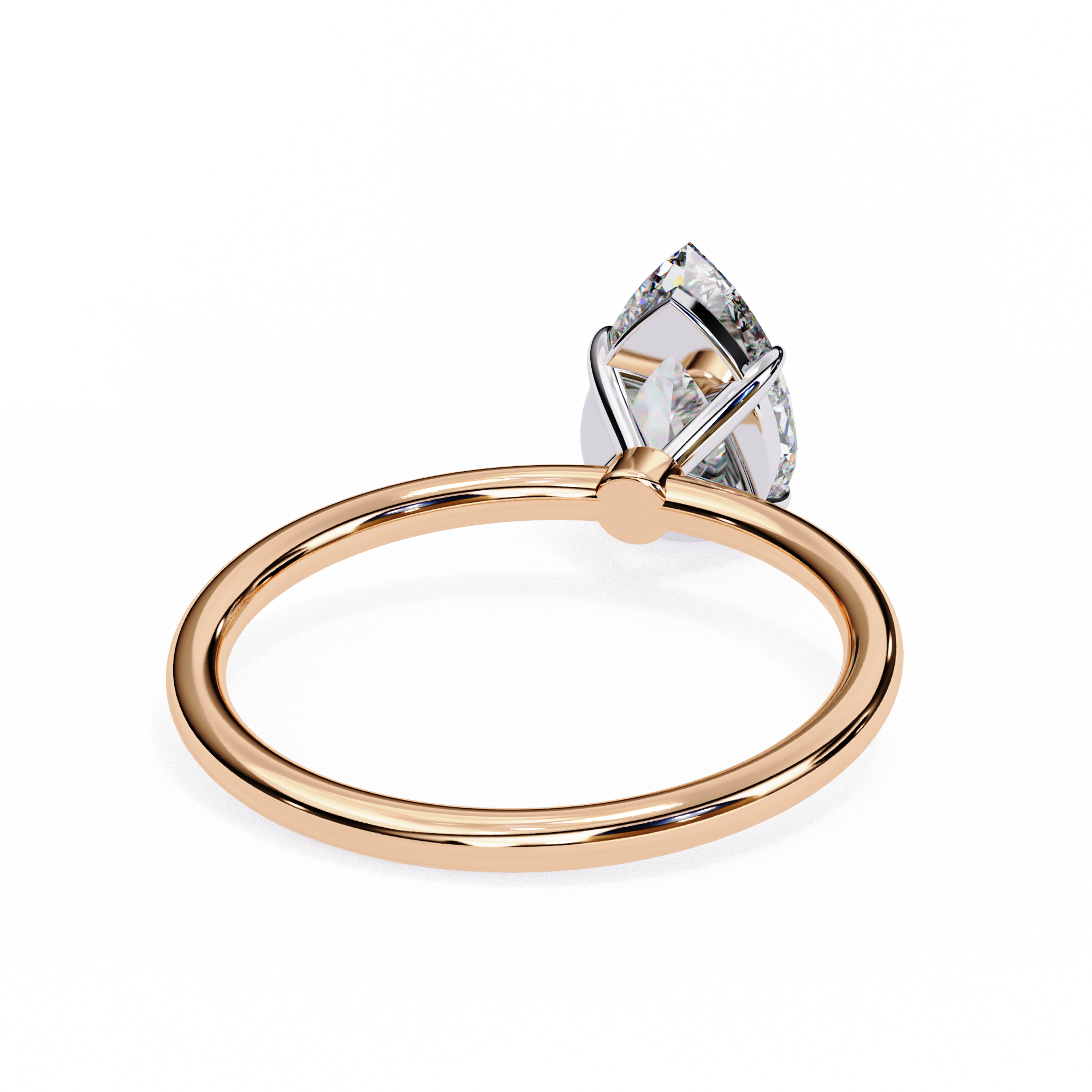 Delilah Diamond Solitaire Ring