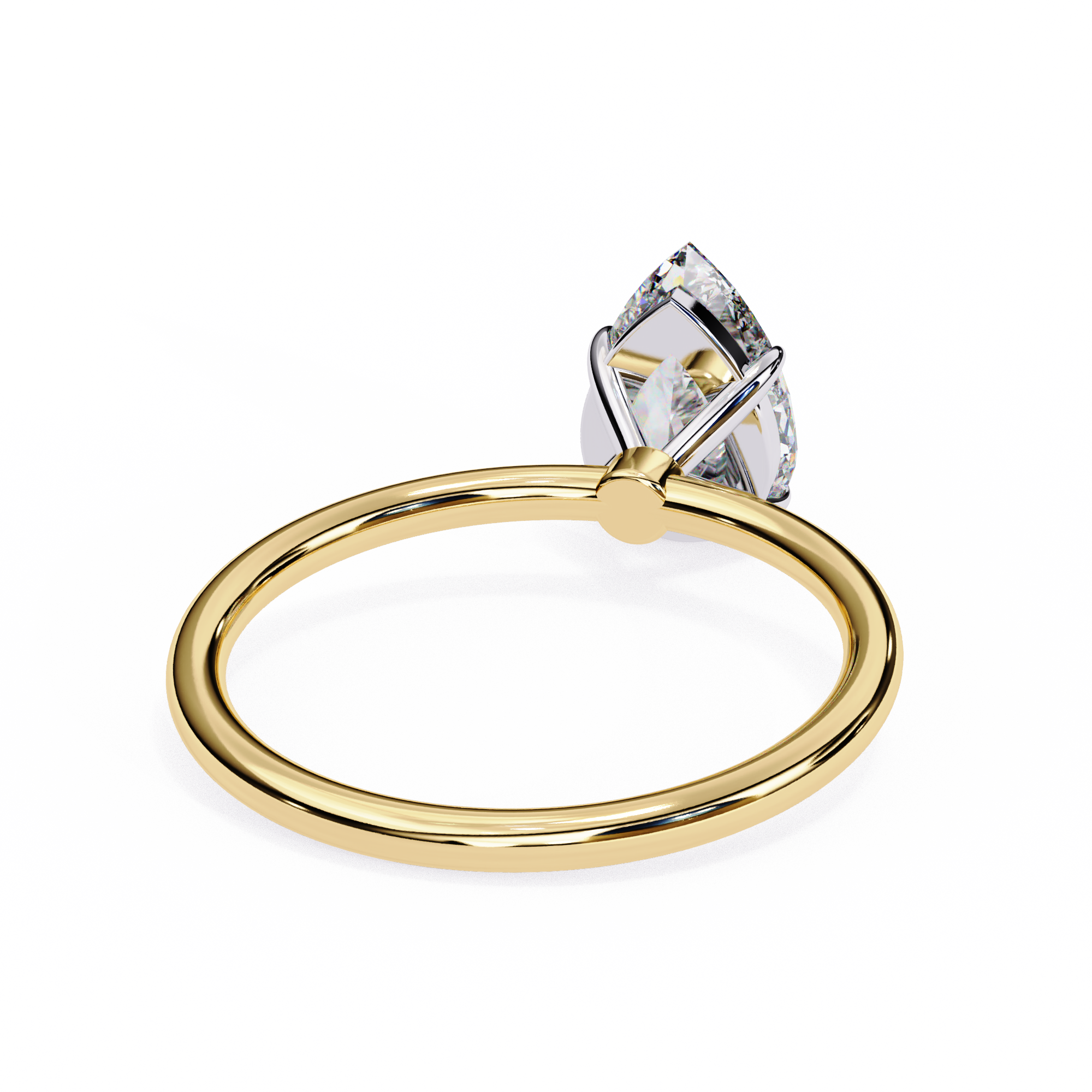 Delilah Diamond Solitaire Ring