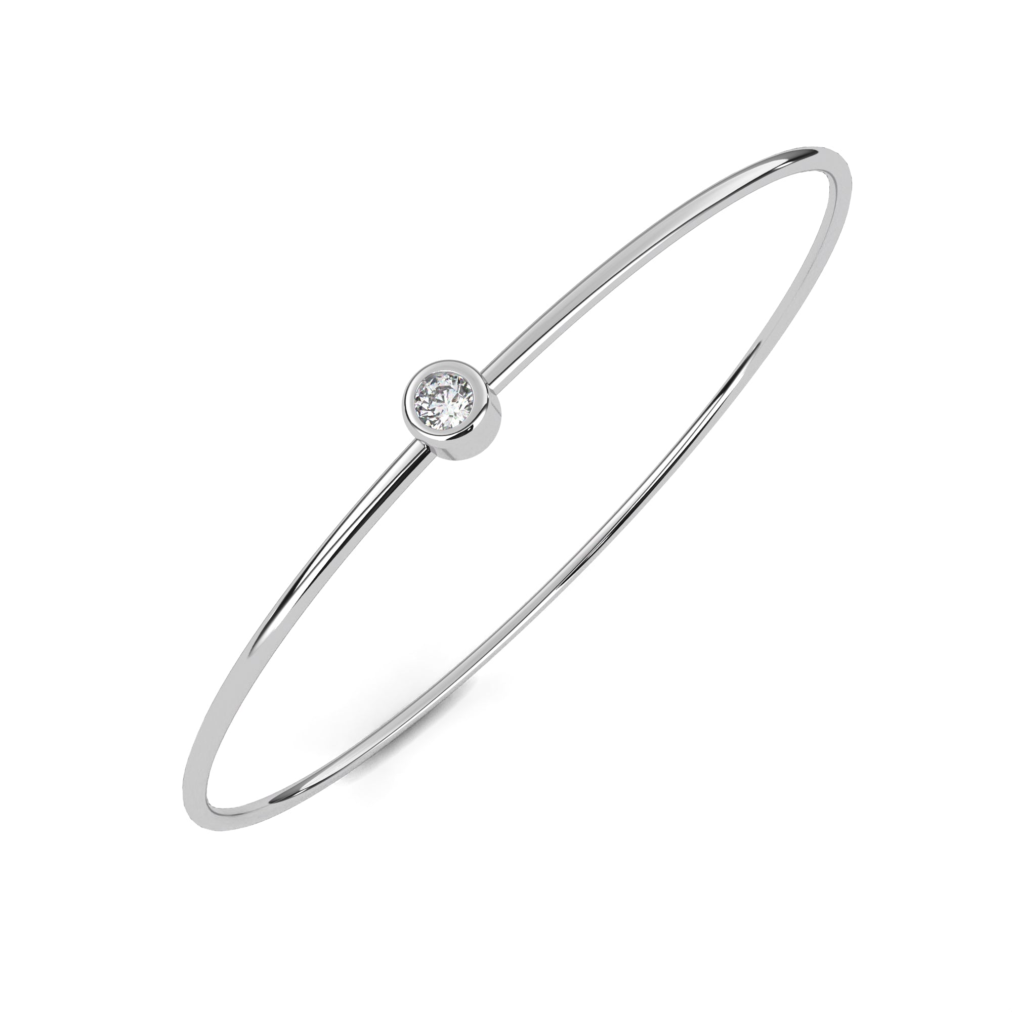 Ophelia Diamond Solitaire Bracelet