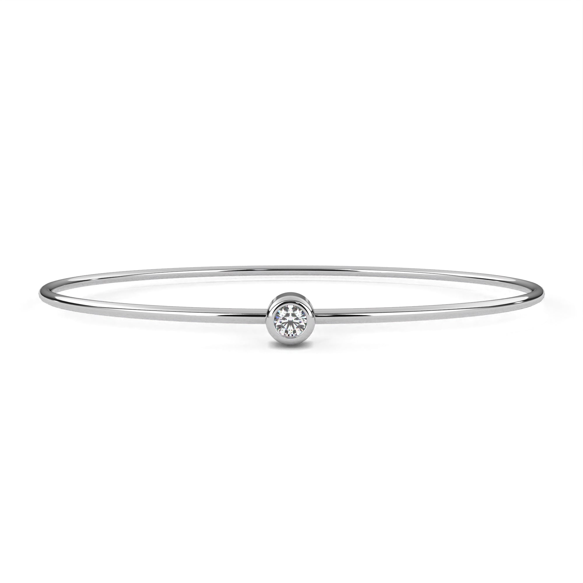 Ophelia Diamond Solitaire Bracelet